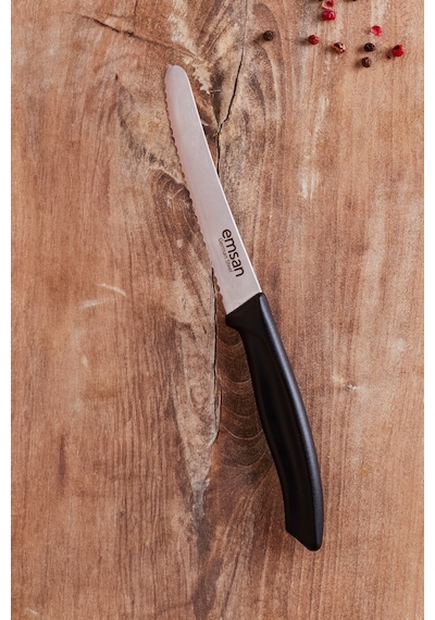 Emsan Nix Domates Bıçağı 22 Cm Siyah