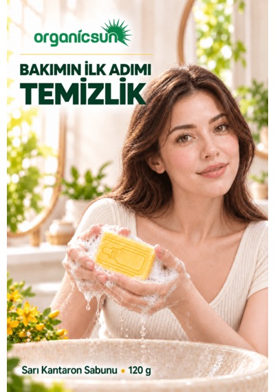 Organicsun Sarı Kantaron Sabunu 120 G