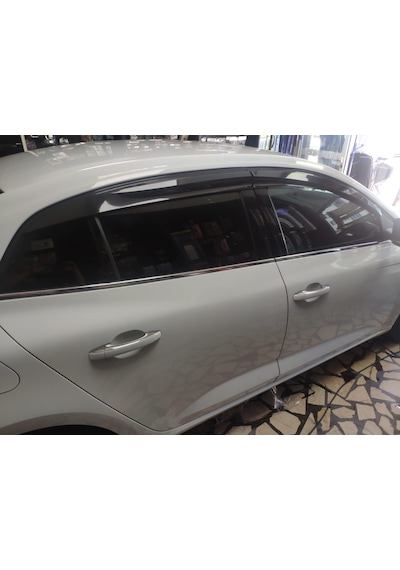 Renault Megan 4 Sedan Kasa Uyumlu Cam Rüzgarlık Ön Ve Arka 4Lü