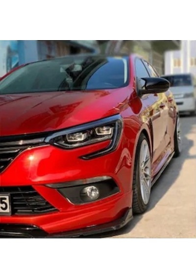 Renault Megane 4 Batman Yarasa Ayna Kapağı Piano Black Abs Plasti