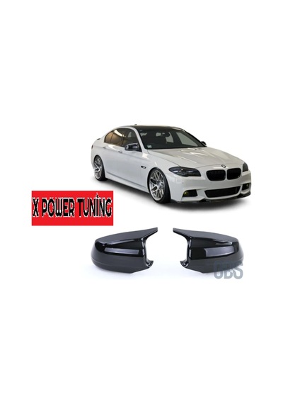 Bmw F10 2011 - 2014 Ürünparlak Siyah Batman Ayna Kapağı