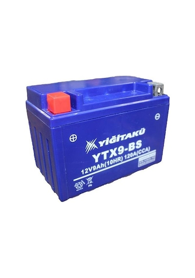 Yiğit Akü 12 V 9 Ah-amper Ytx9 Bs Motosiklet Aküsü 2023