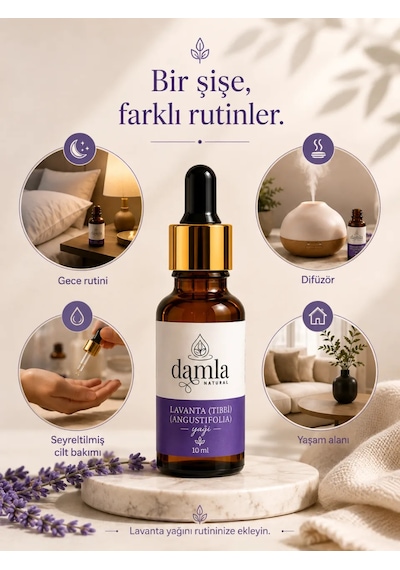 Biodamla Natural Lavanta Yağı 20 Ml