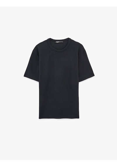 Koton Pamuklu Regular Fit Tok Kumaş Kısa Kollu Bisiklet Yaka Basic Tişört Lacivert 6sam10384mk Koton Pamuklu Regular Fit Tok Kumaş Kısa Kollu Bisiklet Yaka Basic Tişört Lacivert 6sam10384mk