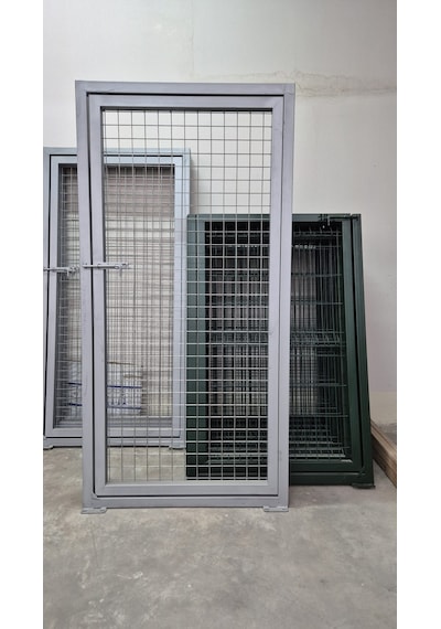 Bahçe Kapısı Tel Kapı 5x5 Göz Aralıklı -200cm Yüksekliği X 100 Cm Eni-