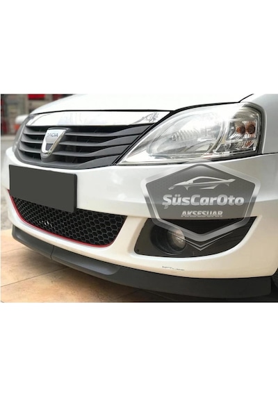 Dacia Logan 2009-2020 Uyumlu Üniversal Astra H Lip Esnek Ön Lip 2 Parça Tampon Altı Dil Karlık Ön Ek 00 Şüscaroto Aksesuar