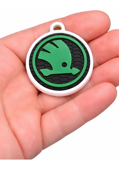 Skoda Logo Anahtarlık Dayanıklı Oto Anahtarlığı