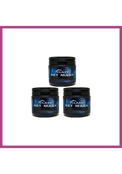 Gees Global Clasy Net Mask Saç Bakım Maskesi 450ml Hair Care Mask 3 Adet Gbzs