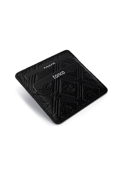 Tamer Tanca Erkek Hakiki Deri Siyah Kartlık 1155 106 Erk Krtlk Sk25-26 Sıyah Fltr Bsk Siyah