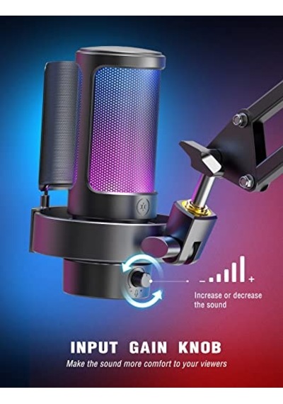 Fıfıne Usb Mikrofon, Oyun Mikrofonu, Yayın Podcast Stüdyosu İçin, Mikrofon Usbc, Ps4 Ps5 Mac İçin, Rgb Kontrollü, Sessize Alma Şalteri, Kulaklık Bağlantısı, Pop Filtre Fıfıne Usb Mikrofon, Oyun Mikrofonu, Yayın Podcast Stüdyosu İçin, Mikrofon Usbc, Ps4 Ps5 Mac İçin, Rgb Kontrollü, Sessize Alma Şalteri, Kulaklık Bağlantısı, Pop Filtre