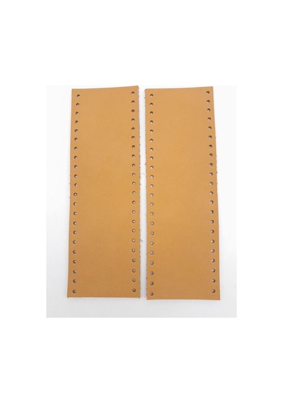 Angel Çanta Aksesuar Açık Taba Gerçek Deri Tutma Sapı 18x6 Cm Simit Sap