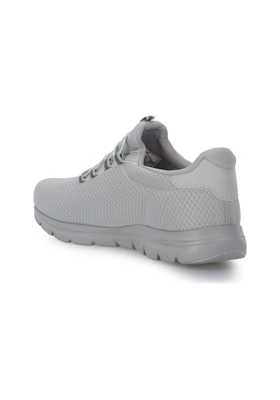 Slazenger Flex Fıt I Erkek Büyük Beden Gri Koşu & Yürüyüş Spor Ayakkabısı