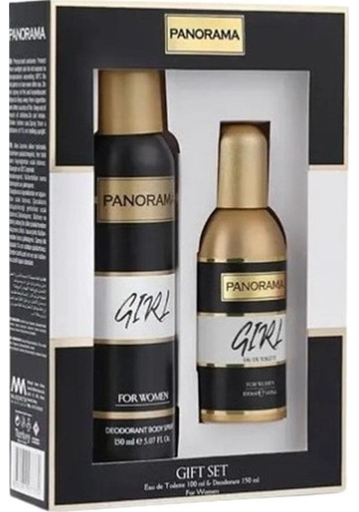 Panorama Girl Kadın Parfüm EDT 100 ML + Sprey Deodorant 150 ML