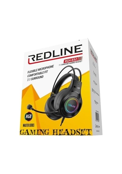 Rgh-832 Rgb 7.1 Usb Kablolu Kulak Üstü Oyun Kulaklığı