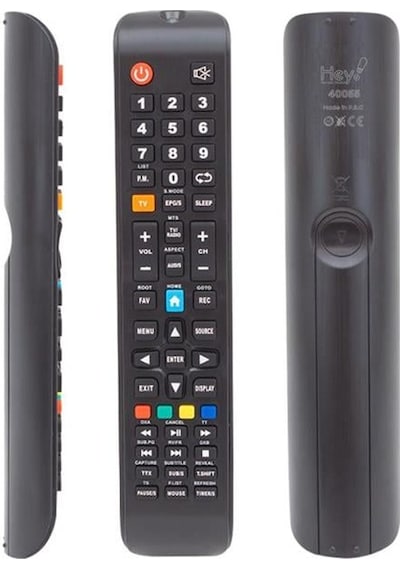 Skytech Sarı Tv Tuşlu Smart Lcd Led Tv Kumanda