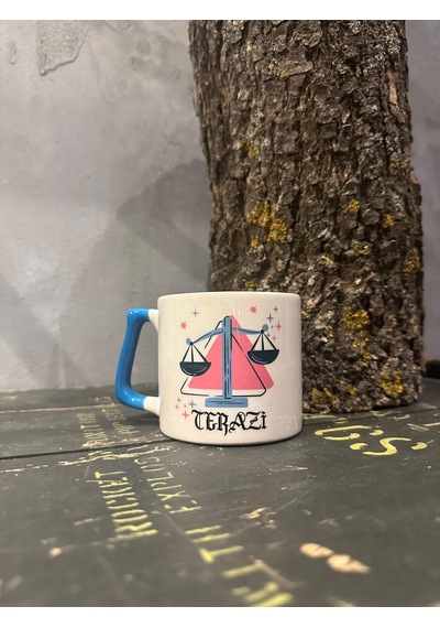Terazi Burcu Tasarım Kupa