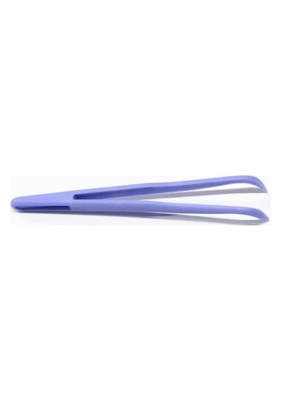 Koodmax Hassas Elektronik Ve El Sanatları Tamir Cımbızı Sert Plastik 11cm Kavisli Cımbız Mor