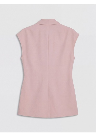 Lcw Modest Pembe Kuşaklı Kadın Klasik Yelek