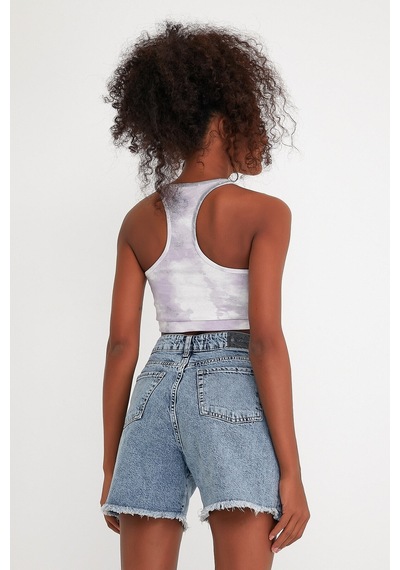 Kadın Crop Atlet-tişort Spr21y18 001