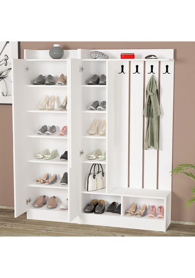 Kalender Dekor Lityum-1-3 Lty01 Portmanto Vestiyer Ayakkabılık
