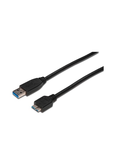 Usb 3.0 Bağlantı Kablosu, Usb A Erkek - Usb Micro B Erkek, 1 Metre, Awg 28, Usb 3.0 Uyumlu, Ul, Standart