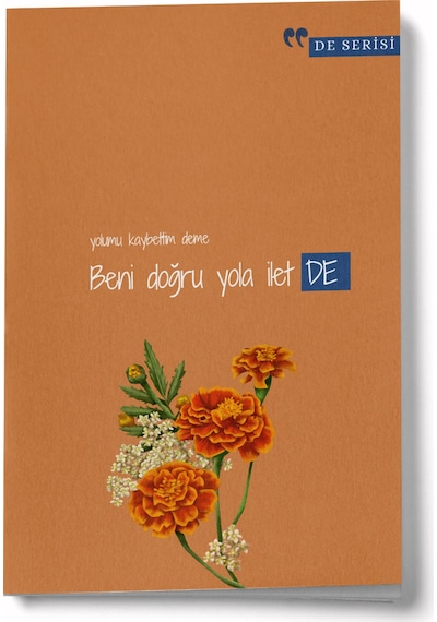 De Serisi: Beni Doğru Yola İlet A6 Çizgili Mini Defter Not Defteri Çok Renkli