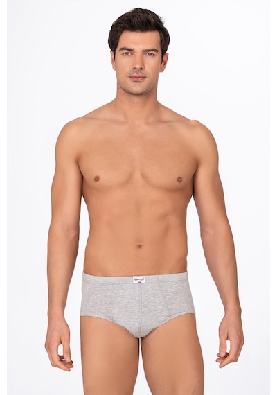 Erkek Süprem Slip Gri Melanj Kompedan K0037-gri Melanj Gri Melanj