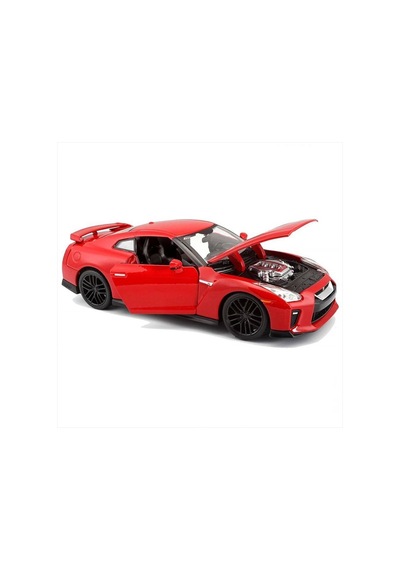 21082 Burago 1:24 Nissan Gt-r 2017 Model Araba
