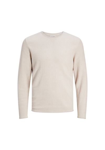 Jack & Jones Jack Jones Erkek Örme Kazak 12258407 Krem