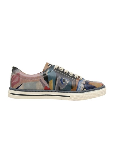 Kadın Vegan Deri Çok Renkli Sneakers - You Are Never Alone Tasarım