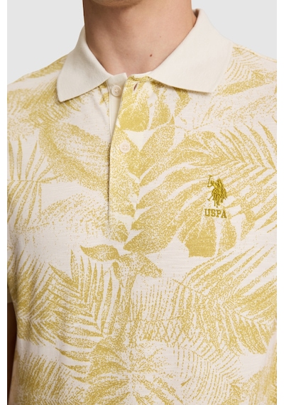 U.S. Polo Assn. U.s. Polo Assn. Erkek Tişört 50322366-vr235 Yag Yesılı