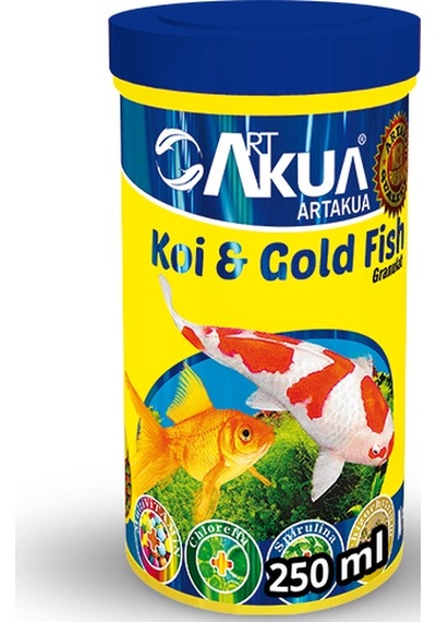 Artakua Koi Ve Goldfish Granulat 100ml 40gr.
