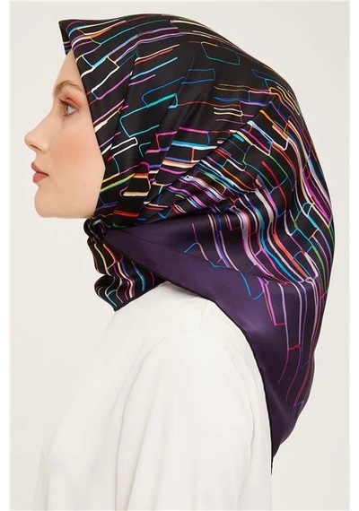 Armine Twill İpek Eşarp 23ka9027 02 Turuncu