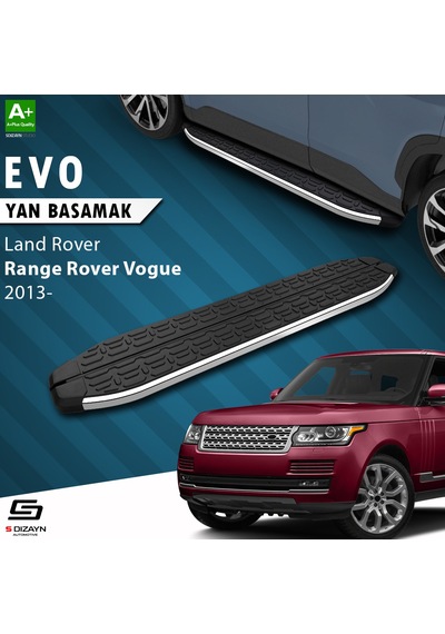 S-dizayn Land Rover Rover Range Rover Vogue 3 Evo Krom Yan Basamak 193 Cm 2013 Üzeri A+ Kalite
