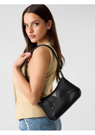 Guess Darcy Dönüştürülebilir Omuz Kadın Siyah Omuz Çantası Hwbg9914180-bla Siyah
