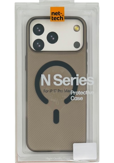 Nettech Apple Uyumlu iPhone 17 Pro Max Nt-n103 Arka Koruma Kılıf - Siyah Siyah