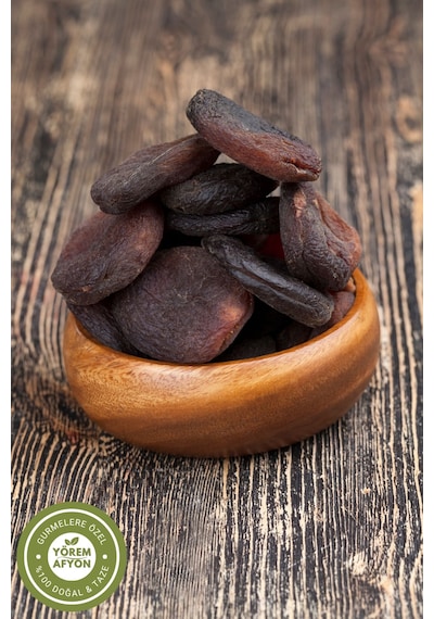 Yörem Afyon Meşhur Malatya Güneşte Kurutulmuş Etli Jumbo Boy Vegan Kayısı Kurusu Set 200gr. 200 G