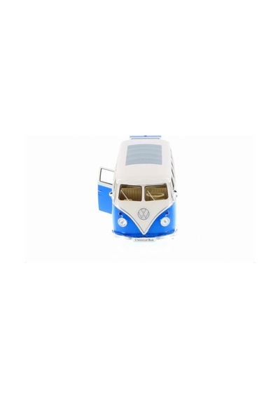 Welly 1:24 Ölçekli Lisanslı Orjinal 1963 Volkswagen T1 Bus Kapıları Açılabilir Model Oyuncak Araba