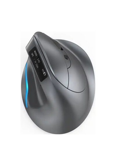 Hallow Zelotes F-26C Dikey Ergonomik Bluetooth Led Ekran Mouse