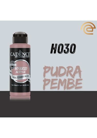 Cadence Hybrid Multisurface Akrilik Boya 120 Ml H030 Pudra Pembe H-030 Pudra Pembe