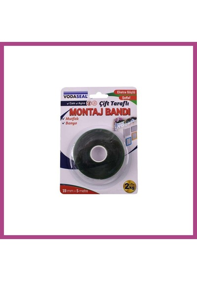 Gees Global 19mmx5 Mt. Çift Taraflı Montaj Bandı 1 Adet Gbzs