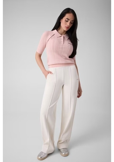 Guess Fabrizia Palazzo Fit Kadın Eşofman Altı V6bb18k6353 Krem