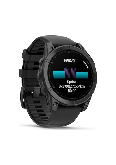 Garmin Fenix E 47 MM Amoled Silikon Kayışlı Akıllı Saat (Distribütör Garantili)