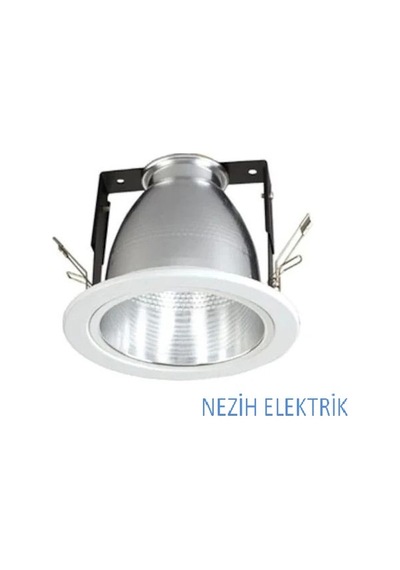 DOWNLIGHT CAMSIZ BEYAZ 4 INÇ ARMATÜR Beyaz
