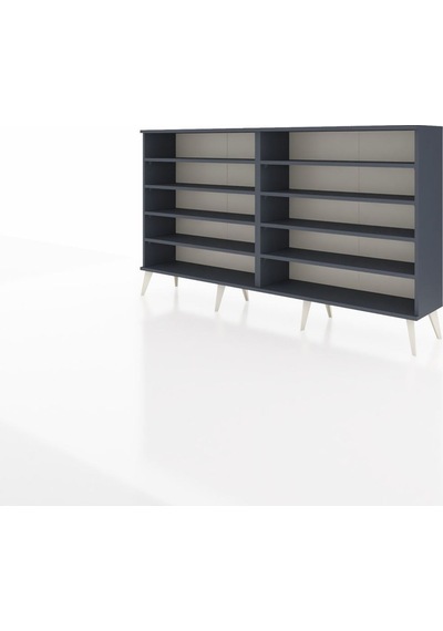 Arges Konsol 8 Raflı 176x30x99 Antrasit-antrasit Antrasit-antrasit Arges Konsol 8 Raflı 176x30x99 Antrasit-antrasit Antrasit-antrasit