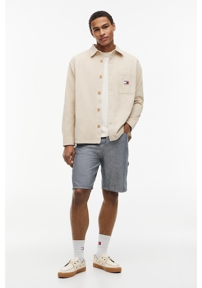 Tommy Hilfiger Tjm Brıck Cord Overshırt Ext Erkek Bej Gömlek - Dm0dm21698-16125
