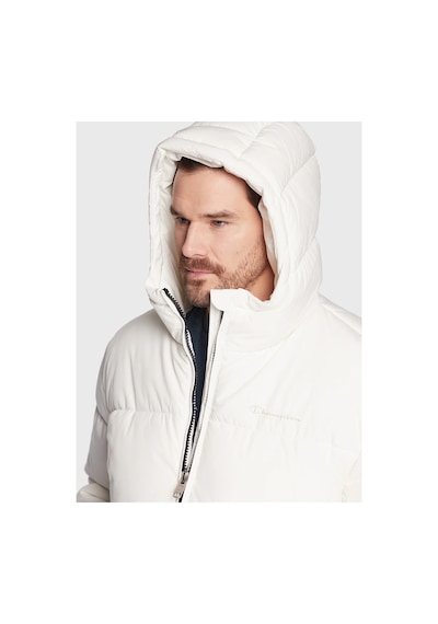 Champion Eco Future Erkek Beyaz Şişme Mont Beyaz Beyaz