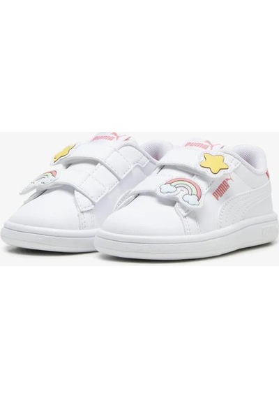 Puma 39728701 Samsh 3.0 Inf Whıte Passıonfuıt Çocuk Sneaker Beyaz