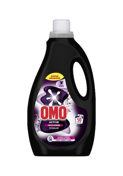 Omo Sıvı Deterjan Cold Power Siyahlar 2.5 L 3 Adet 2'li Set