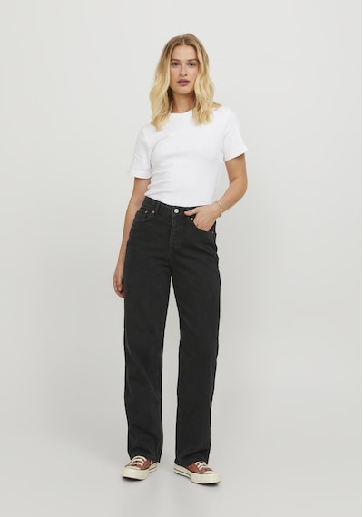 Jack & Jones Kadın Loose Fit Jean - Seville 12203881 Black Denim
